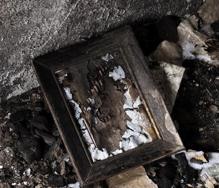 Charred Picture Frame