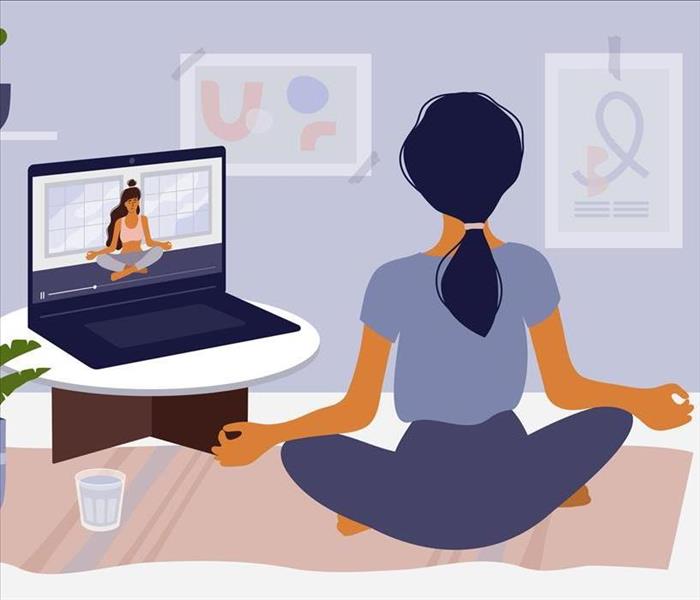woman virtual mediation online